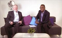 Alvin Hall on Facebook live