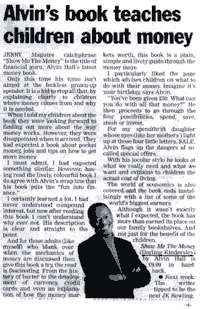 Alvin Hall book review